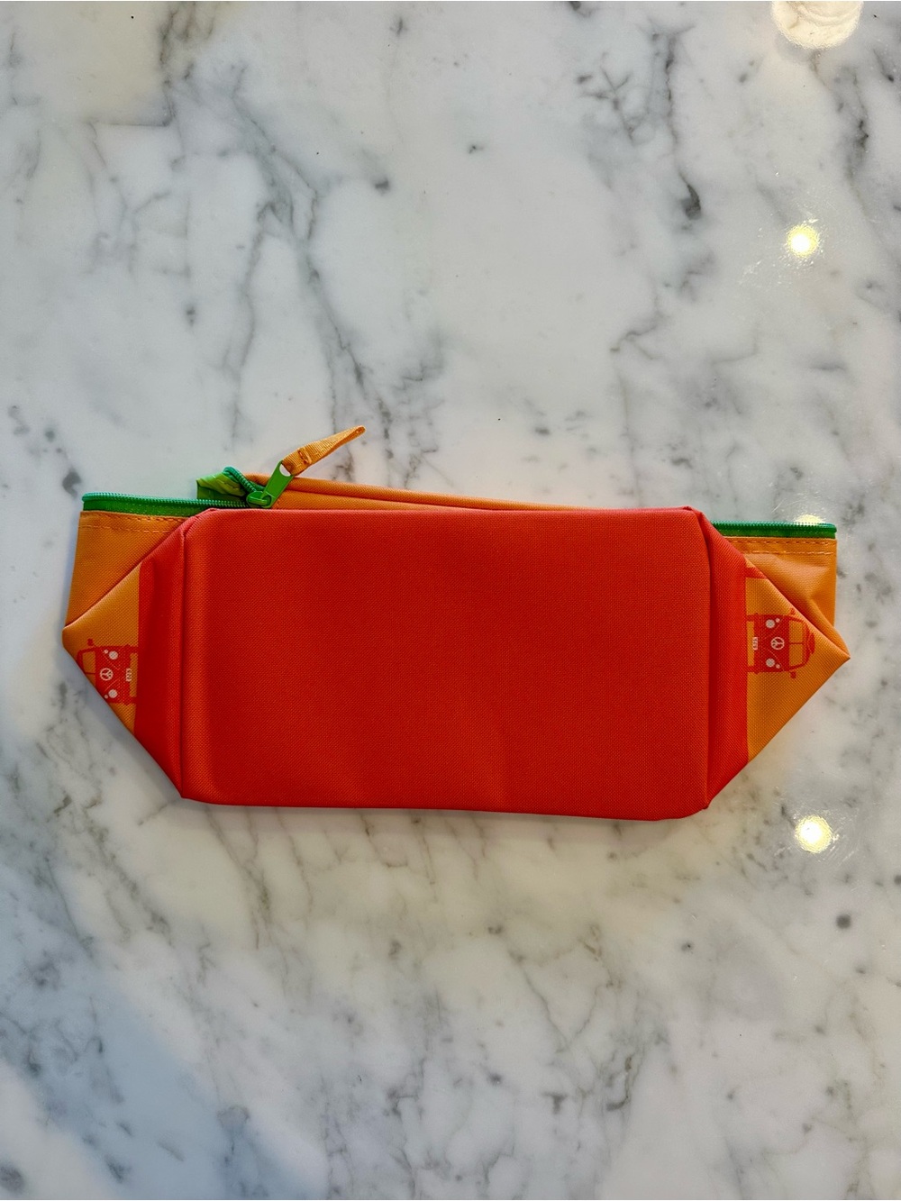 Brand New - Trader Joe's Orange & Lime Mini Insulated Bag - Picture 3 of 3